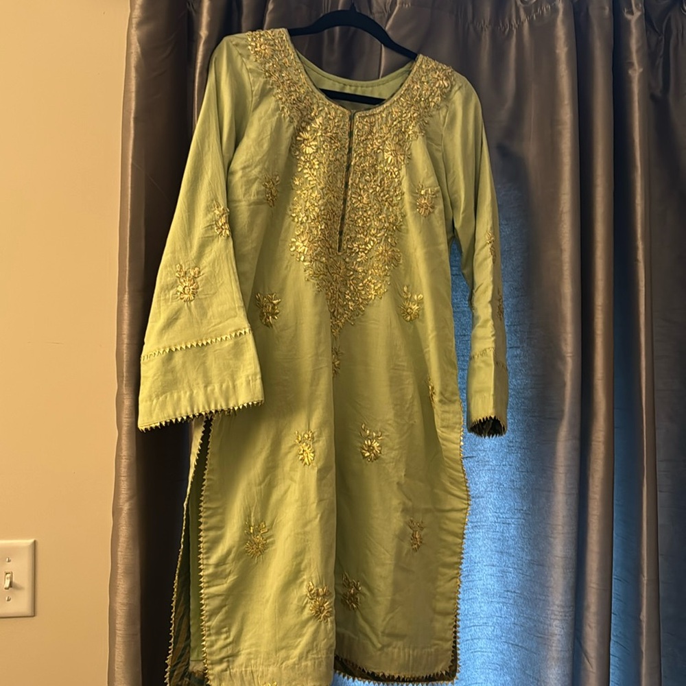 3 peice Pakistani dress